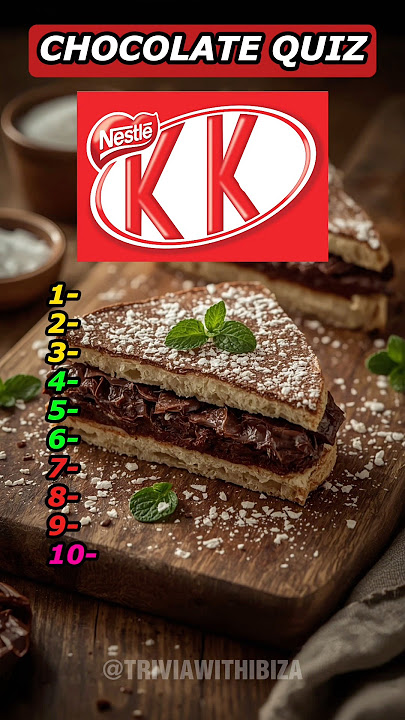 Can you name these chocolate by logo?#chocolate #brand #quiz #logo