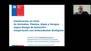 Cómo proteger las especies que conoces elaborando su ficha de antecedentes según RCE (UICN 3.1)