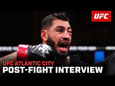 Ibo Aslan Post-Fight Interview | UFC Atlantic City