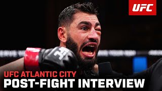 Ibo Aslan Post-Fight Interview | UFC Atlantic City
