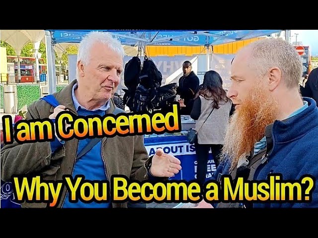 Why You Muslim? Agitated Christian Confronts Yusuf Stratford Speaker's corner class=