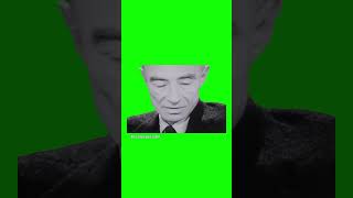 Oppenheimer "Now I'm Become Death The Destroyer of Worlds" Green Screen