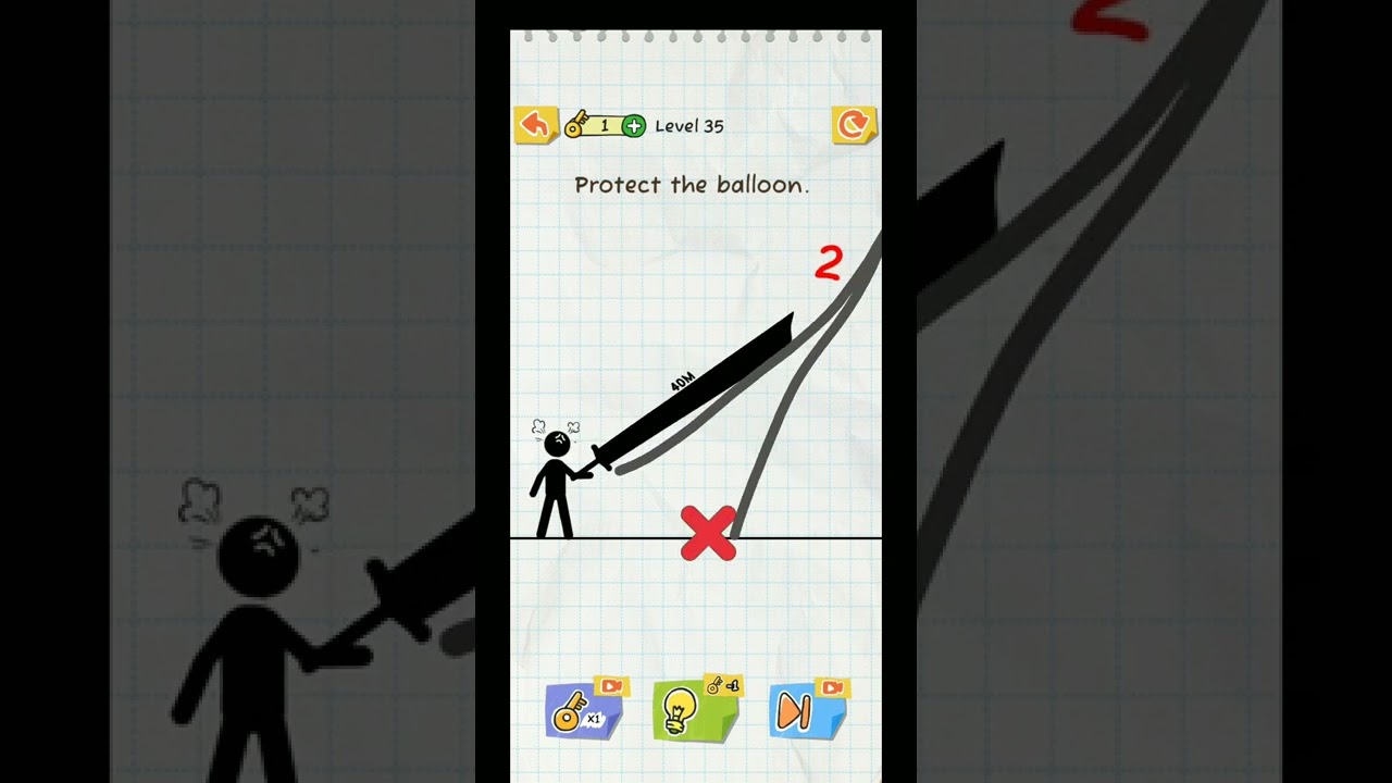 Draw 2 Save Level 35 Walkthrough