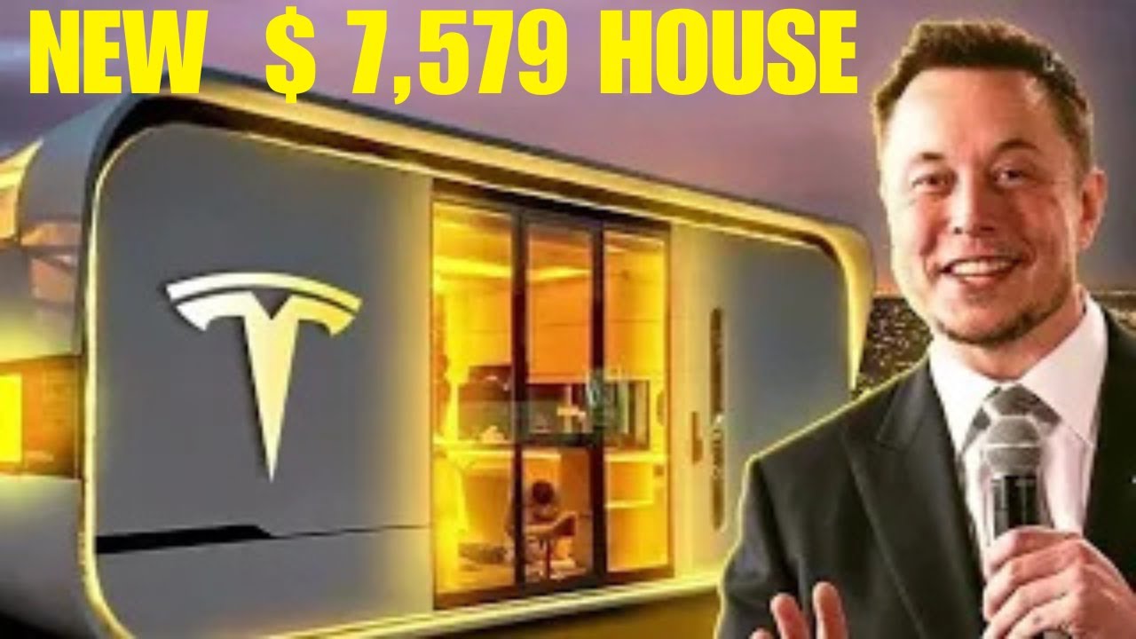 $7,579 Tesla Tiny House FINALLY HIT The Market! INSANE First Look - YouTube