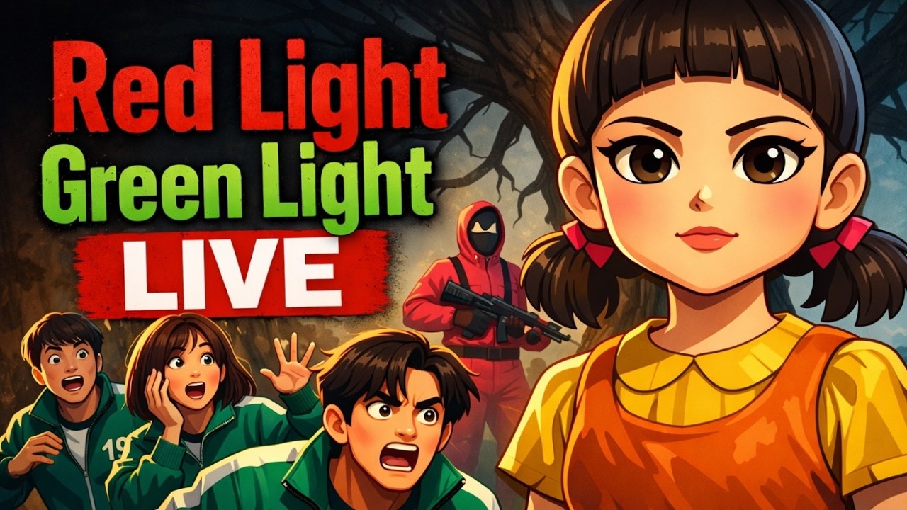 Red Light Green Light… DON’T MOVE (LIVE)