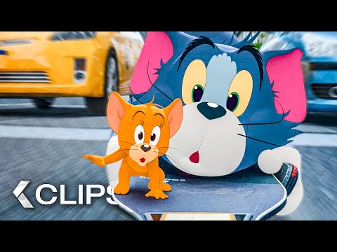 TOM AND JERRY - 7 Minutes Trailer & Clips (2021)