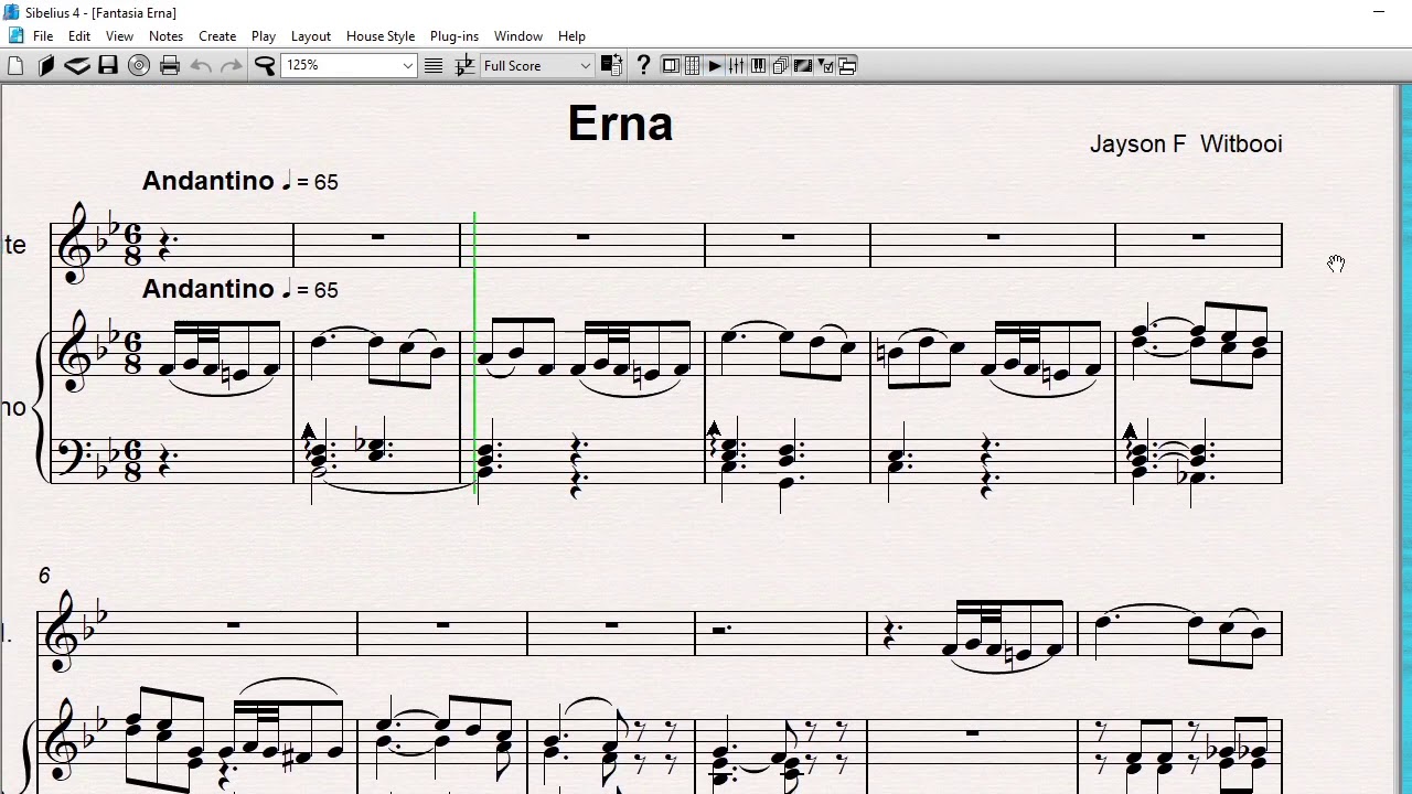 Erna the Silverflute Waltz