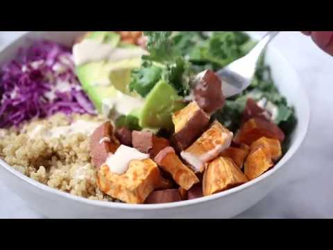 Nourishing Buddha Bowl with Maple Roasted Chickpeas