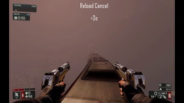 Gunslinger Reload Cancel Comparison (Dual Deagles)
