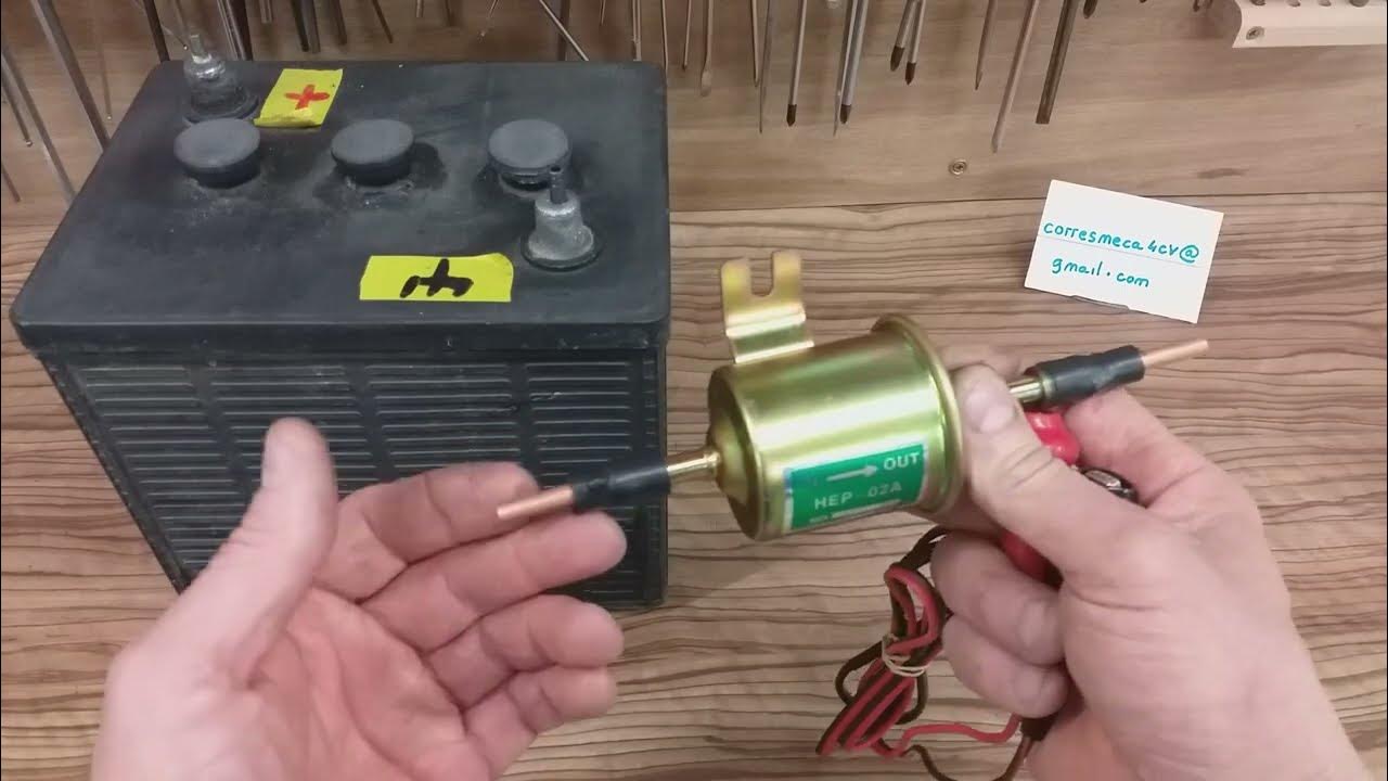 Pompe à essence électrique