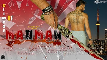 Glimpse of MADMAN | Danesh Raj | AK Mukuntha | Sen Ram Films | Prashanth K | KVM | DanyMan