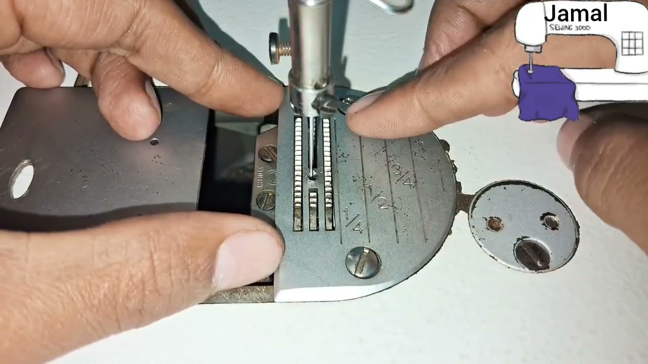 Sewing Machine plate setting| Sewing Machine Datri and plate setting|Sewing Machine Repairing. 