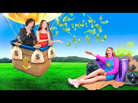 Video Mình Được Các Tỷ Phú Nhận Nuôi! Đứa Trẻ Siêu Giàu vs... - youtube