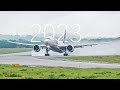 4k the plane spotting highlights of 2023 a year in review  an aviation music