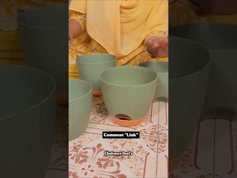 Plant container pot #shorts #viralshorts #plants #plantpots #budget #flipkart #youtubeshorts #tools