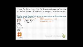 Solids - Primitive Unit Cell Occupancy