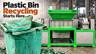 From Old Plastic Bins to Shredded Scrap — Ready for the Next Step News