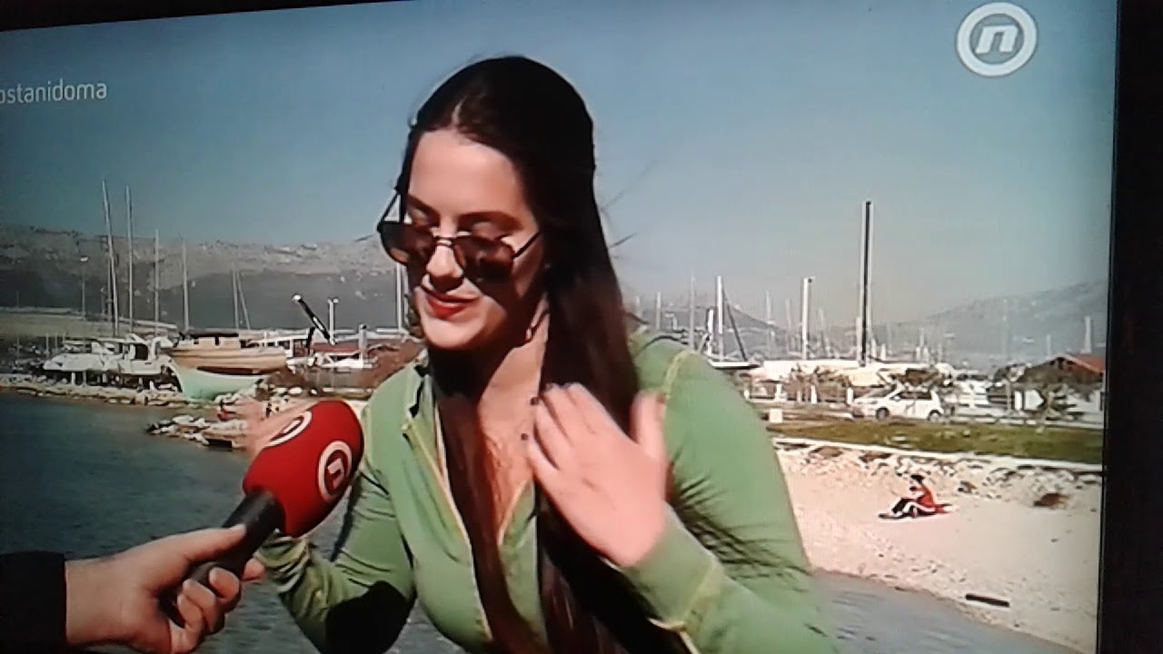 Ana Uršula Najev, prilog u vrlo gledanom In Magazin-u, NOVA TV, amaterski snimak