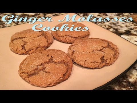 Ginger Molasses Cookies