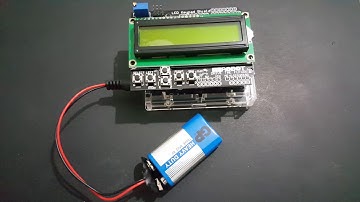 Arduino ESP8266 WiFi Shield + LCD Keypad Shield (Part2)