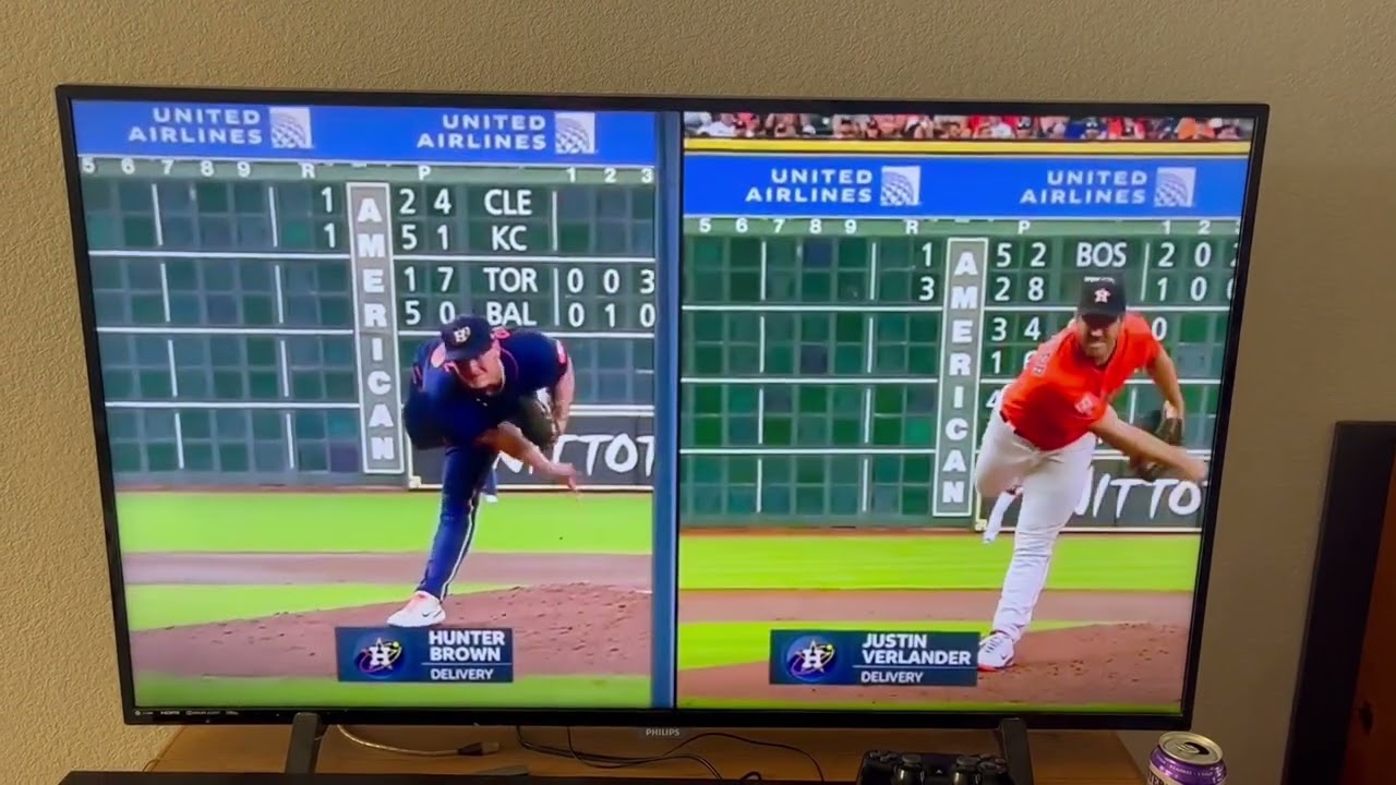 Hunter Brown - Verlander side by side 