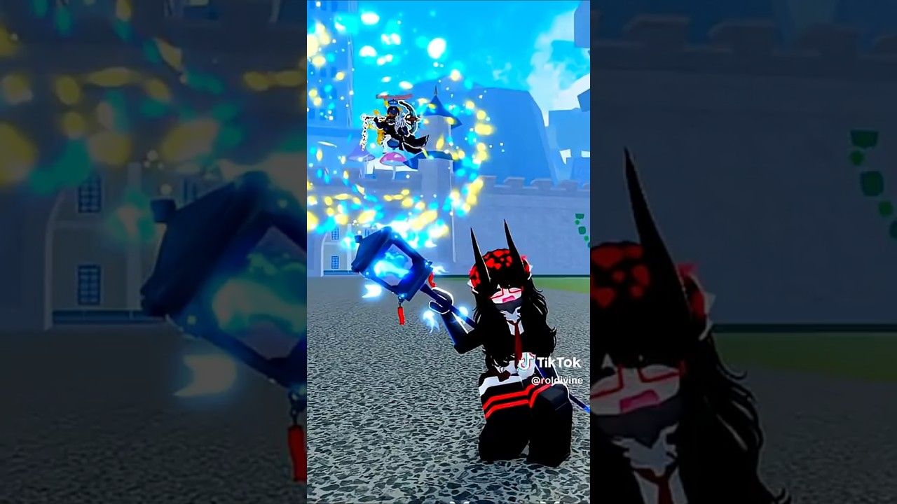 longest sanguine art portal fox lamp and skull guitar combo #SanguineArt #Bloxfruits #Portal #roblox by Ryu