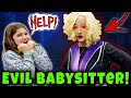 Evil Babysitter Took Her Ipad! Is She Really A Witch (Carlaylee HD Skit)