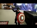 Marvel Movies figurine #20 &quot; Captain America  &quot; Avengers Endgame scale 1/16 ALTAYA