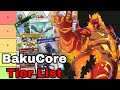 Bakugan Core Lineup Tier List!