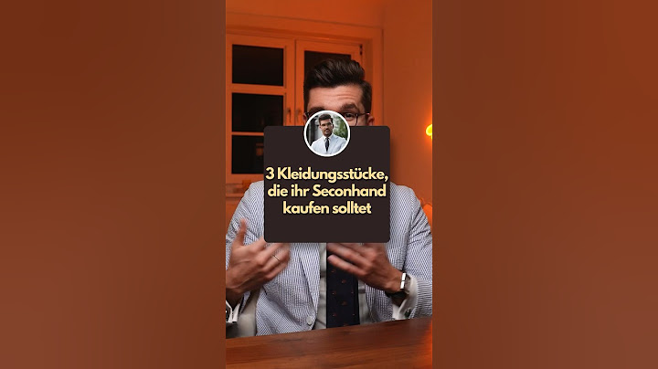 3 Kleidungsstücke, die du UNBEDINGT second hand kaufen solltest ☝🏻