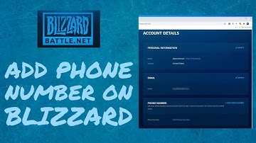 How to Add Phone Number on Blizzard? (Battle.net)