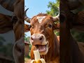 Bull Eating #cow #bull #animals