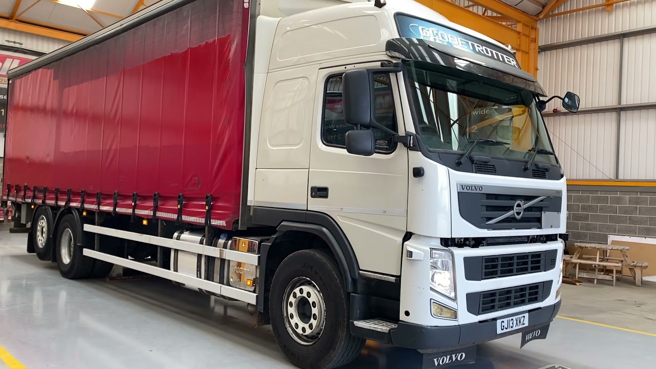 New In Stocklist For Sale: VOLVO FM9 GLOBETROTTER 26 TONNE, 6X2 CURTAINSIDER - 2013 - GJ13 XKZ