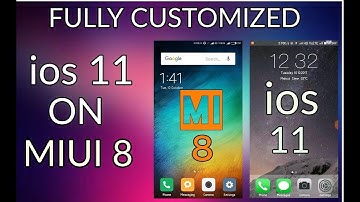 Install Full Featured ios 11 Theme on Xiaomi Phones By MIUI Theme Editor