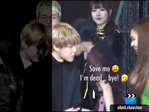 BTS Jimin & BLACKPINK Rosé at Golden Disk Awards 2018