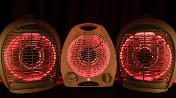 😴 Triple Fan Heater Sounds with Extra Deep Box Fan Noise for Fast and Easy Sleep