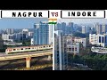 NAGPUR vs INDORE - Views & Facts (2020) || Nagpur || Indore || Maharashtra || Madhya Pradesh | Facts