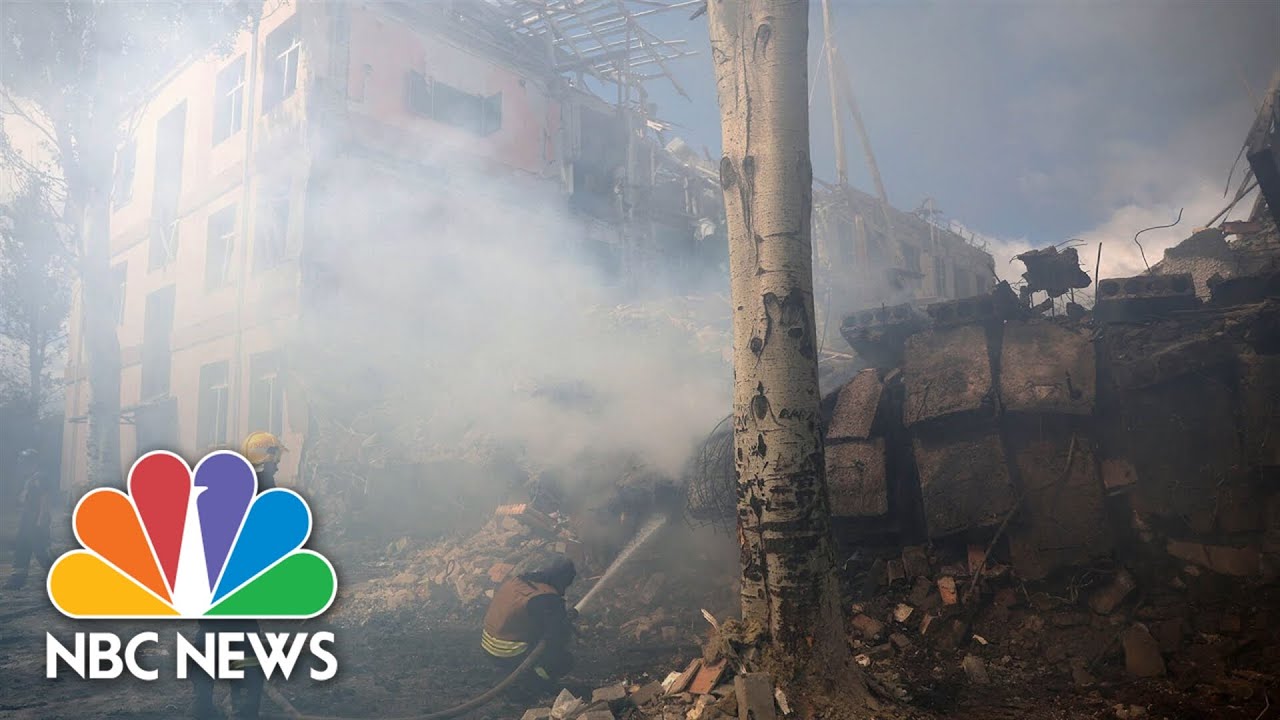 Ukraine Accuses Russia Of Cruise Missile Attacks On Civilian Sites In Donetsk