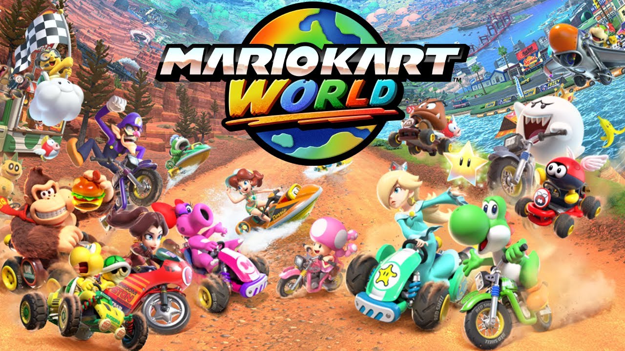 Mario Kart World Knockout Tour Full Game