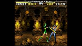 Killer Instinct (SNES) Orchid 34 Hits Killer Combo