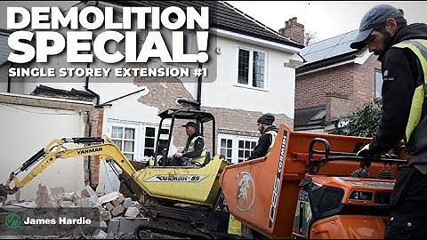 Let the Demolition commence! 💥 | Single Storey Extension #1