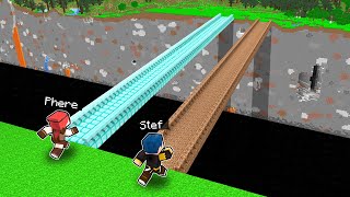 PONTE DI TERRA VS PONTE DI DIAMANTE! - MINECRAFT