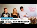 Margot Robbie's Charli XCX impression is iconic