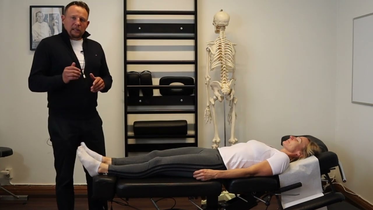 Alaselän tutkiminen selinmakuulla