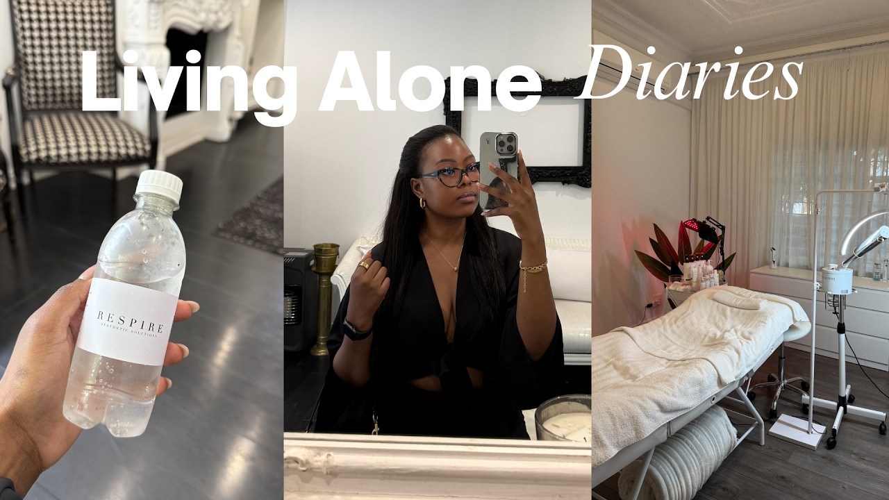 LIVING ALONE DIARIES | Recovering, new skin care journey, rugby game date