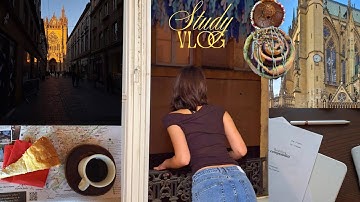 STUDY VLOG 🌻 Living in France, first week of uni 