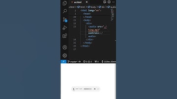 How to render audio and video in html ?? #webdev #codememes #ezcodin #javascript #js #htmltutorial