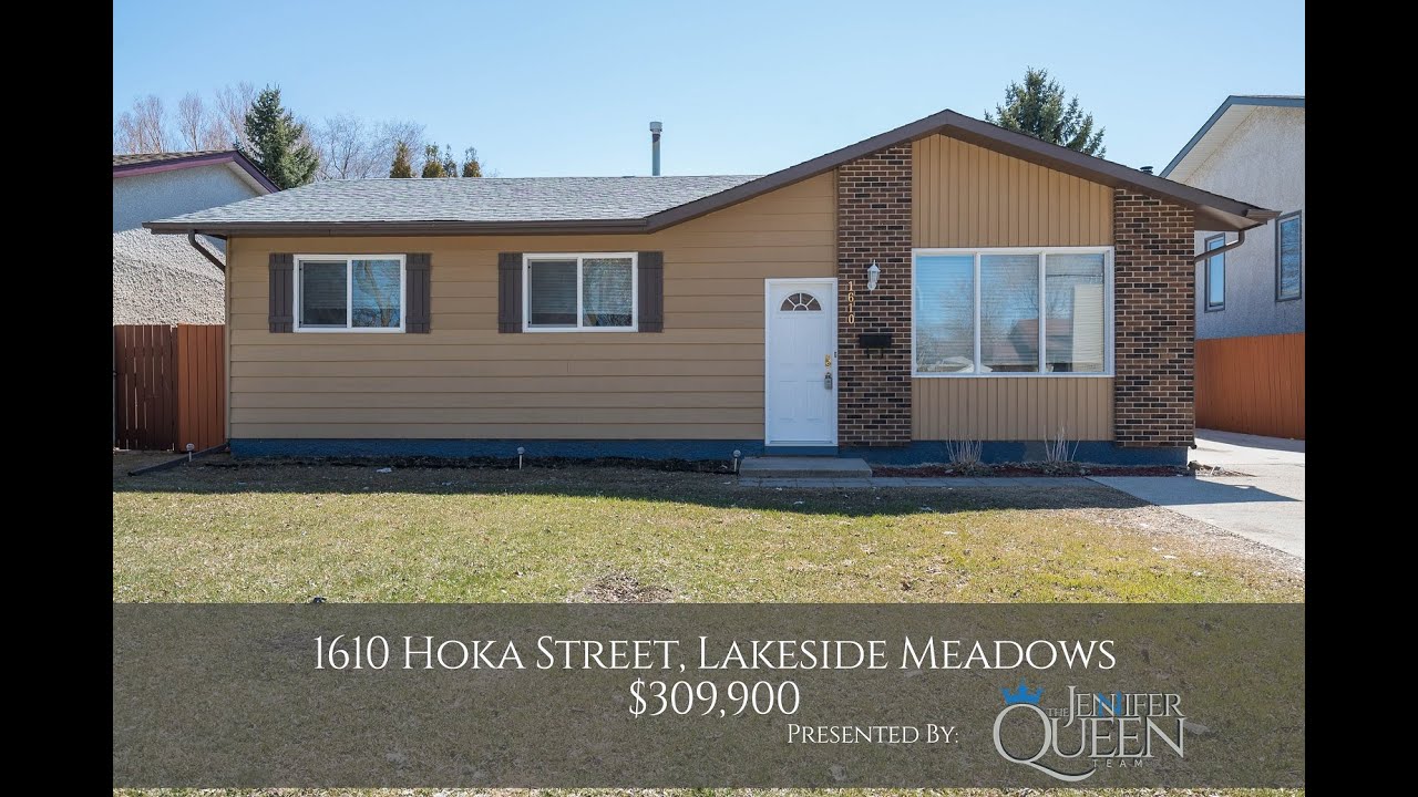 1610 Hoka Street in Lakeside Meadows, Winnipeg with Jennifer Queen