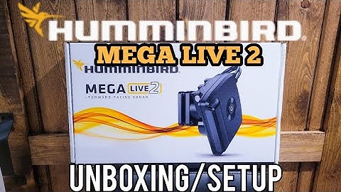 Humminbird Mega Live 2 Unboxing and Setup