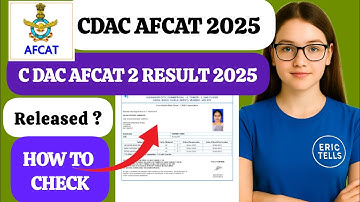 afcat 2 result 2025 | cdac afcat 2 result 2025